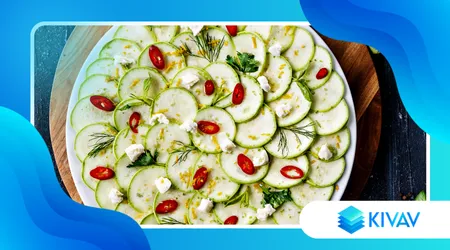 Carpaccio di Zucchine Marinate con Menta e Pecorino: Leggero ma Gustoso