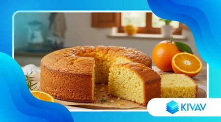 Ciambella all’arancia profumata