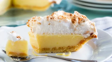 Crostata con crema di limone