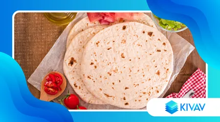 Piadina romagnola fatta in casa