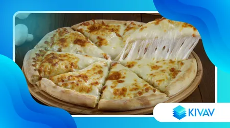 Pizza ai quattro formaggi