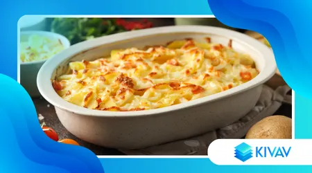 Tortino di patate e formaggio