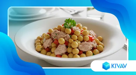Insalata di ceci e tonno