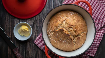 Pane senza impasto: facilissimo