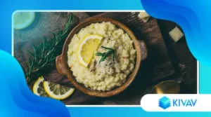 Risotto al limone e rosmarino