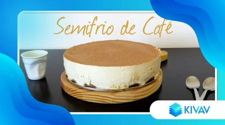 Semifreddo al caffè: fresco e cremoso