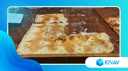 Focaccia al Formaggio Tipo Recco