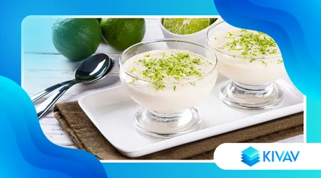 Mousse di ricotta e limone