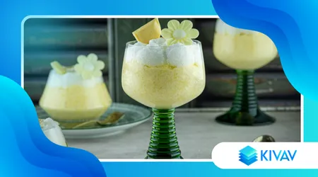 Mousse di ricotta e limone