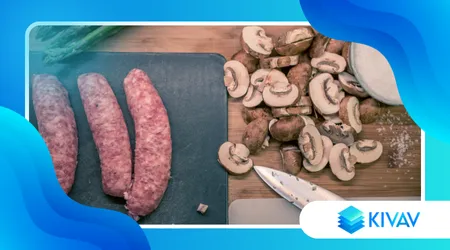 Risotto al Barolo con salsiccia
