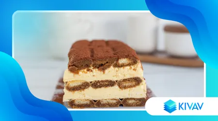 Semifreddo al torroncino con salsa al cioccolato fondente