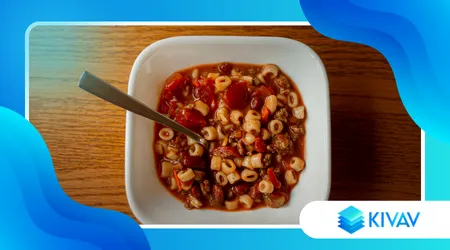 Pasta e fagioli alla napoletana