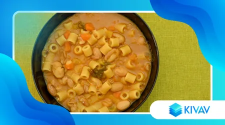 Pasta e fagioli alla napoletana