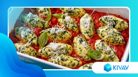Malfatti toscani di ricotta e spinaci