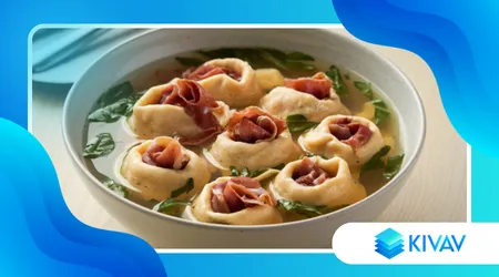 Anolini in brodo alla parmigiana