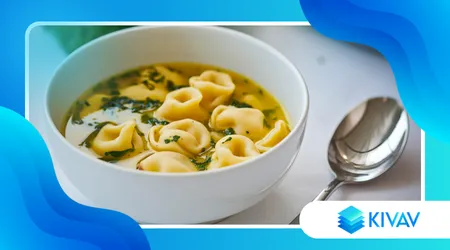 Anolini in brodo alla parmigiana