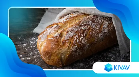 Pane con farina di farro e miele d’acacia