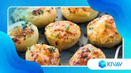 Cipolle ripiene alla ligure con pane, olive e maggiorana