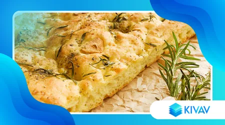 Focaccia ligure soffice