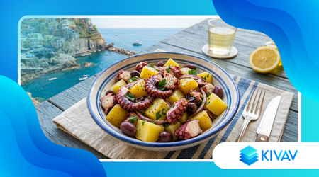 Insalata di polpo e patate alla ligure