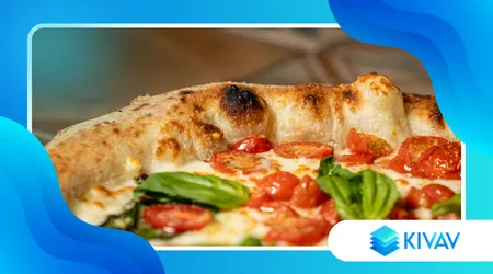 Pizza con farina di farro