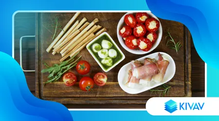 Antipasti vegetali italiani