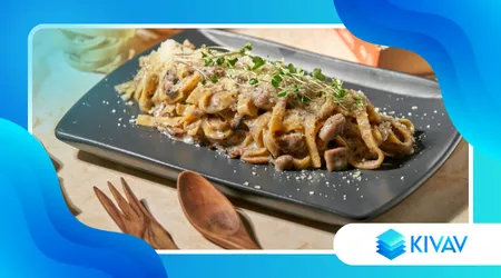 Pasta cremosa primaverile con zucchine