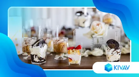monoporzione per dessert eleganti