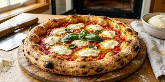 Come ottenere una pizza fatta in casa con cornicione leggero e alveolato