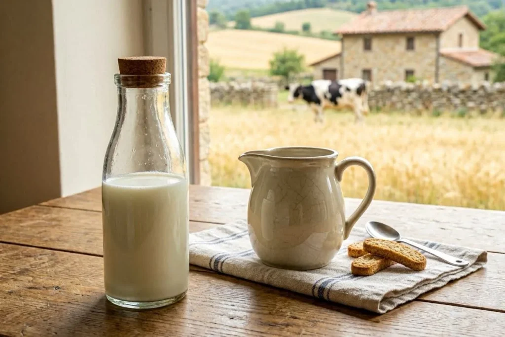 Il latte fresco italiano