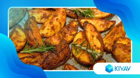 patate al forno alla romana con rosmarino e aglio