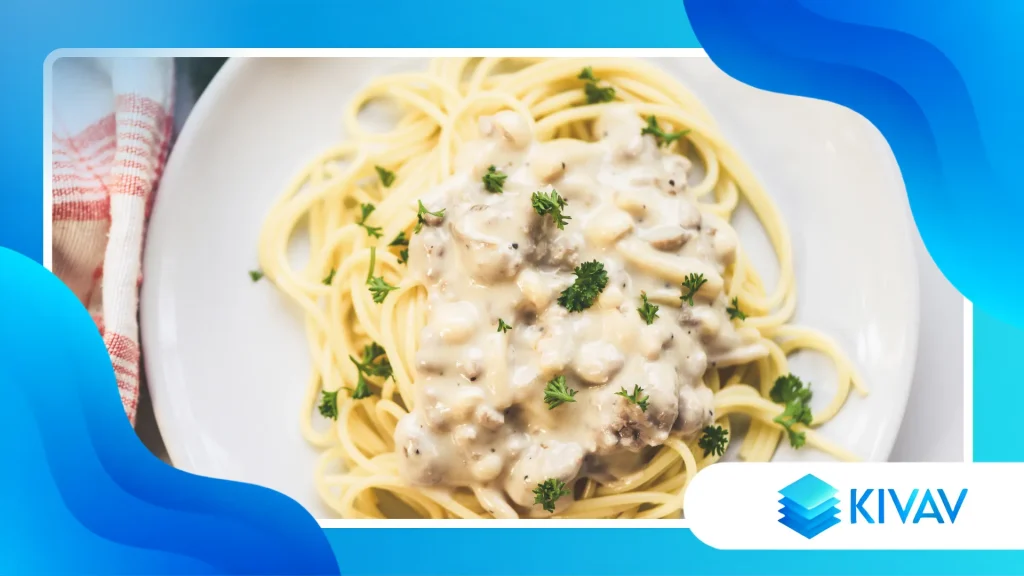 Spaghetti gourmet con pistacchio