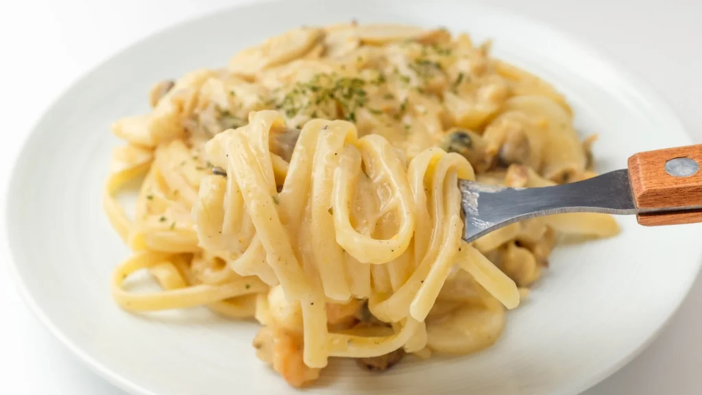 Spaghetti gourmet con pistacchio