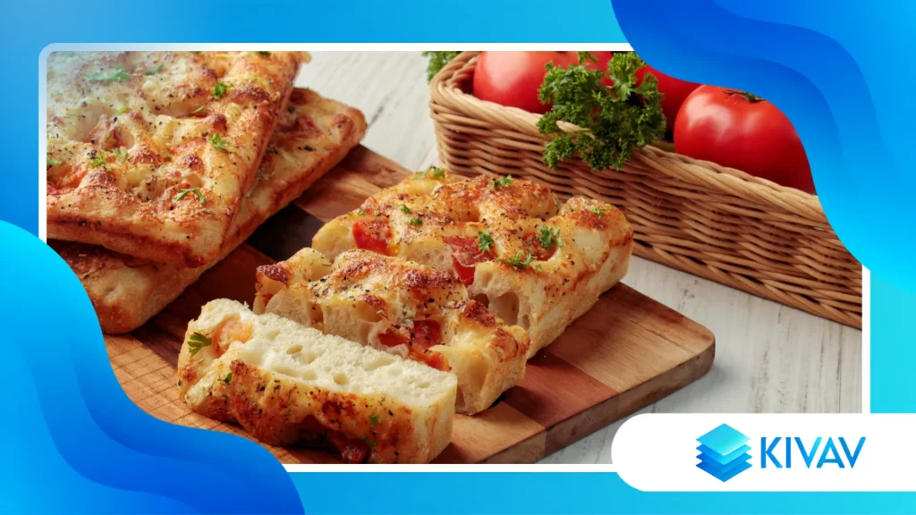 focaccia barese con patate nell'impasto
