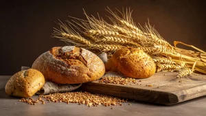 Pane rustico con lievito madre e crosta croccante
