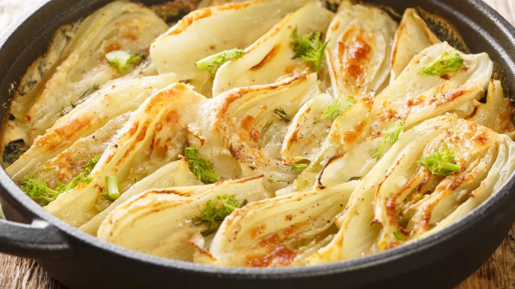 Finocchi gratinati al forno