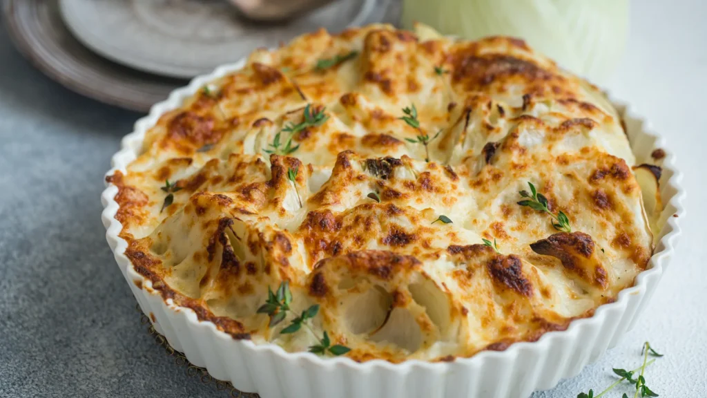 Finocchi gratinati al forno