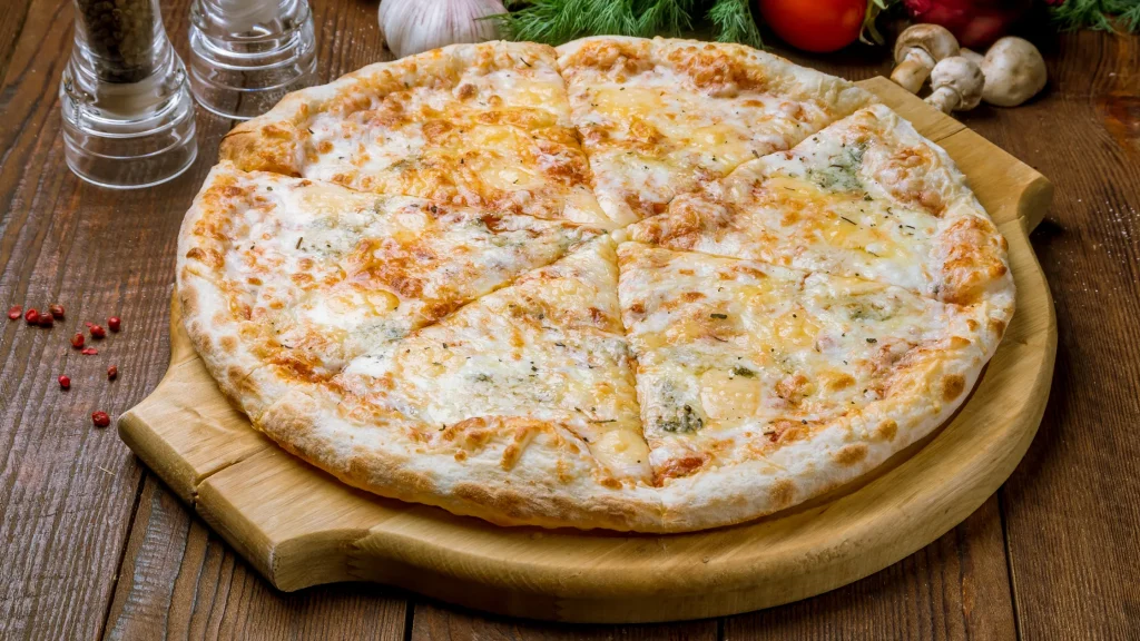 Pizza nel ruoto cilentana